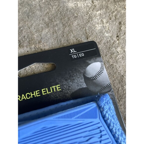 Nike Alpha Huarache Elite Baseball Batting Gloves UNC Blue Mens XL CV0720-431 - Picture 3 of 5